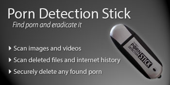 350px x 175px - Porn Detection Stick